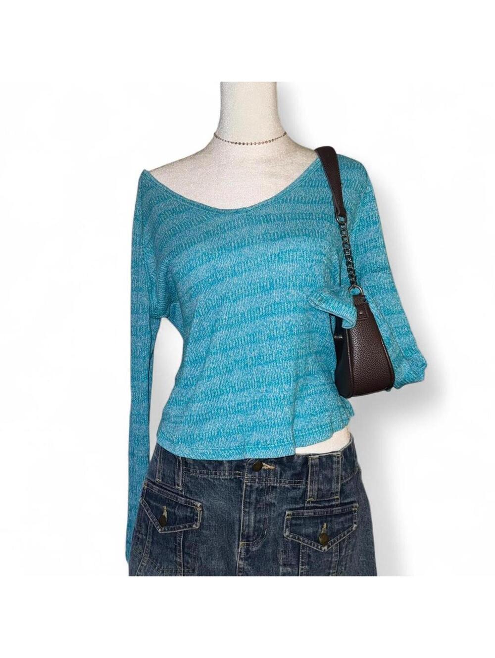 Vintage light blue Aeropostale sweater